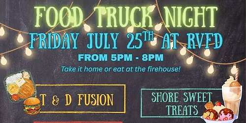 RVFD's Food Truck Night