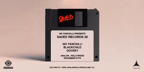 Nic Fanciulli (20 Years of Saved) (21+)