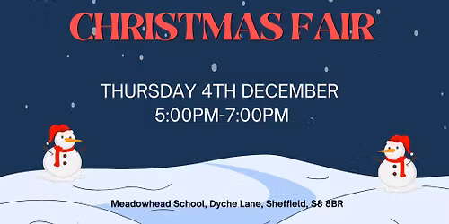 Meadowhead School Christmas Fair