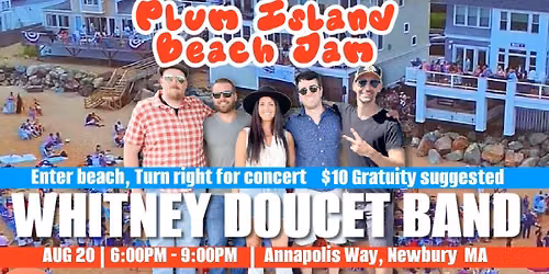 WHITNEY DOUCET BAND | PLUM ISLAND BEACH JAM