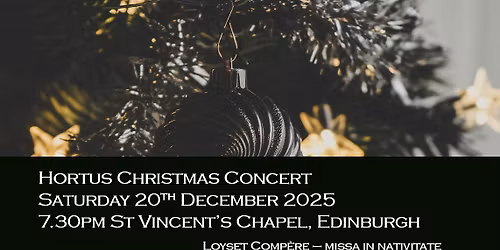 Hortus Christmas Concert