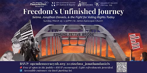 Selma Remembrance Event: Freedom's Unfinished Journey