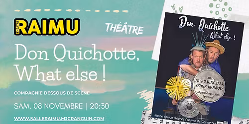 DON QUICHOTTE, WHAT ELSE !