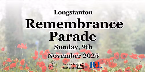 Longstanton Remembrance Parade 2025