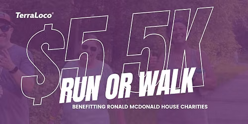 $5 5K for Ronald McDonald House Charities