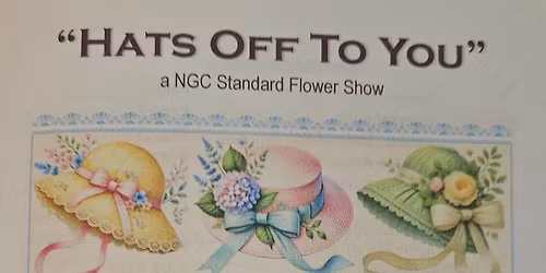 Ceres Garden Club flower show