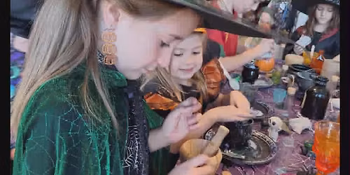 Viens f\u00eater l\u2019Halloween costum\u00e9 avec la sorci\u00e8re M\u00e9licadabra!!!