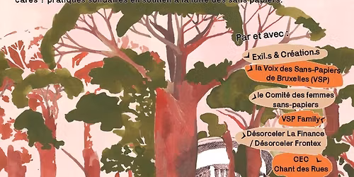 Exil.s & Cr\u00e9ation.s - Ethique de relations avec les sans papiers dans les projets arts & socio-cult'