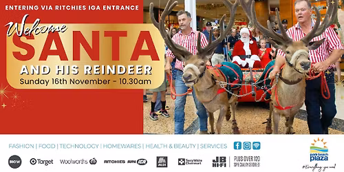 Santa's Arrival at Park Beach Plaza