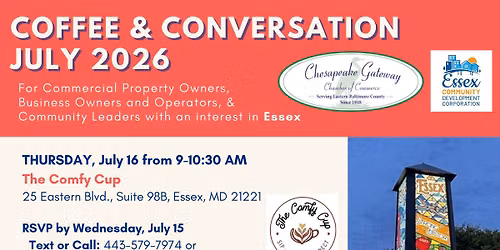 July Coffee and Conversation