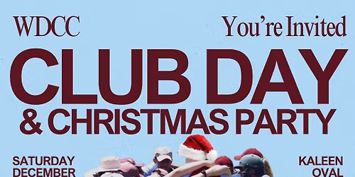 WDCC Club Day & Christmas Party