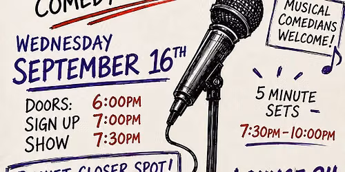 Comedy Open Mic at Lounge 24