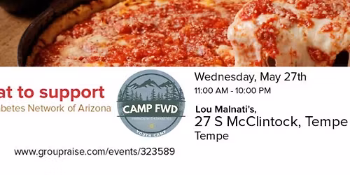 \ud83c\udfaa Slices for a Cause: Camp FWD Launch Party & T1D Fundraiser