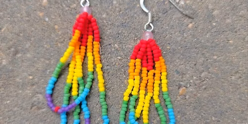 Loop Earrings: Intro to Beading