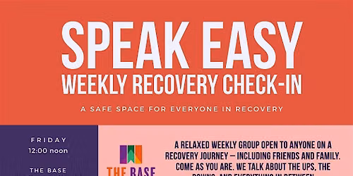 Speak Easy: Weekly Trauma Recovery Workshop