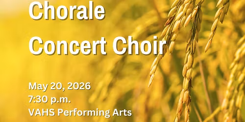 Verona Area High School Spring Choir Concert-The Promise of Living