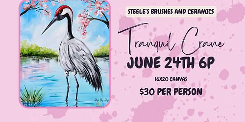 Tranquil Crane