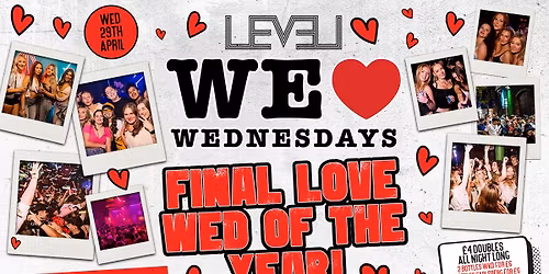 WE LOVE \u2764\ufe0f WEDNESDAYS - THE FINAL PARTY OF THE YEAR - LIVERPOOL'S LEGENDARY WEDNESDAY NIGHT