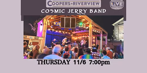Cosmic Jerry Band at Cooper's Riverview