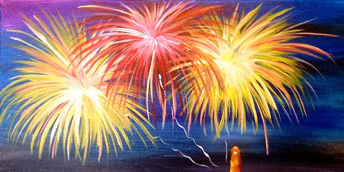 Toledo Paint and Sip Party \u2013 Fireworks Over The Beach