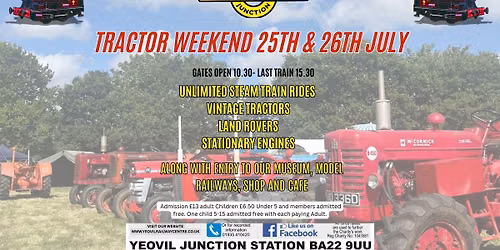 STEAM TRAINS AND TRACTORS