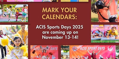 ACIS Sports Days 2025