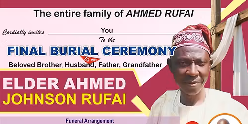 final burial arrangement