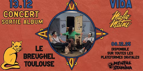 Mafia Matou au Breughel | Concert de sortie d'Album "Vida"
