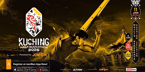 Kuching Half Marathon 2026 Powered By JomRun\u00ae