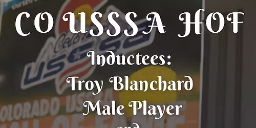 CO USSSA Hall of Fame Banquet