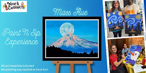 Mass Ave Paint Party \u2013 Date Night Moon Mountain