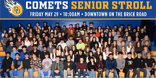 2026 Comets Senior Stroll