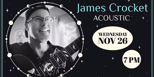LIVE MUSIC: James Crocket at Kurniki's