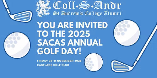 2025 SACAS Annual Golf Day