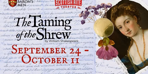 TBM & ASRT Present: The Taming of the Shrew