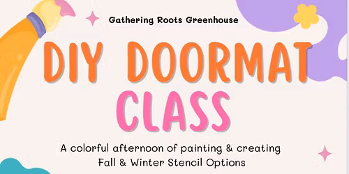 DIY Doormat Class\ud83c\udfa8\ud83e\udedf\ud83d\udd8c\ufe0f