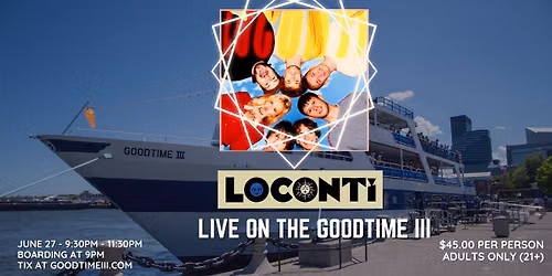 CITY LIGHTS & ENTERTAINMENT CRUISE- featuring LOCONTI BAND