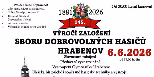 OSLAVY 145. LET ZALO\u017dEN\u00cd SDH