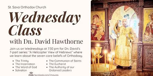 Wednesday Class with Dn. David - New Series!