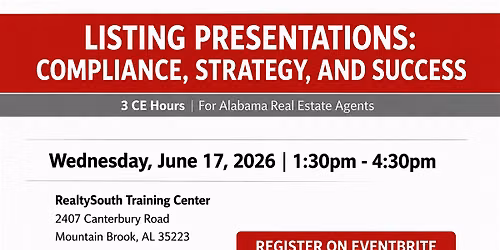 Listing Presentations: Compliance, Strategy, and Success