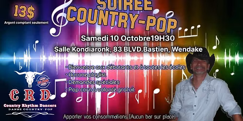 Soir\u00e9e Country-pop
