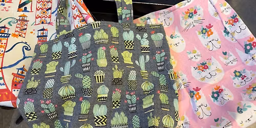 Beginners Tote Bag Sewing Class