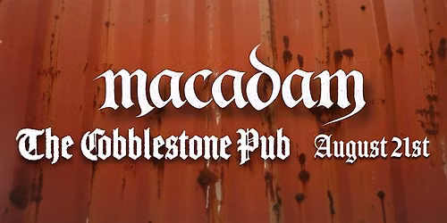 Macadam - Live at The Cobblestone