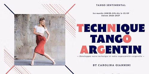 Cour tango argentin - Technique individuelle double r\u00f4le