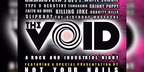 The Void: Rock & Industrial Night