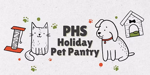 PHS Holiday Pet Pantry