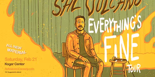 Sal Vulcano: "Everything's Fine" Tour