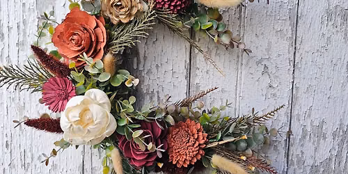 Create & Take: Wood Flower Harvst Moon @ Harper Lane