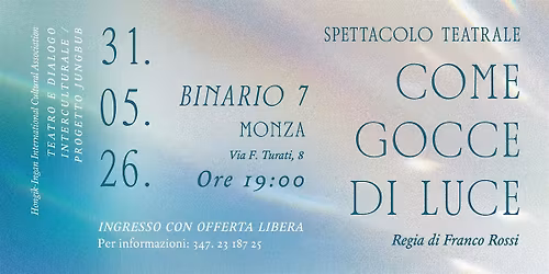 "COME GOCCE DI LUCE"