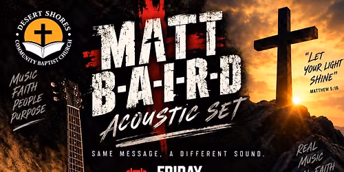 Matt Baird Acoustic Concert